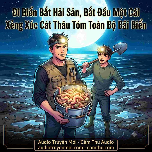 Đọc truyện Đi Biển Bắt Hải Sản, Bắt Đầu Một Cái Xẻng Xúc Cát Thâu Tóm Toàn Bộ Bãi Biển full
